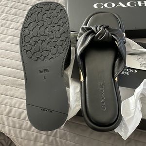 Coach Brooklyn Leather Sandel SOLD OUT